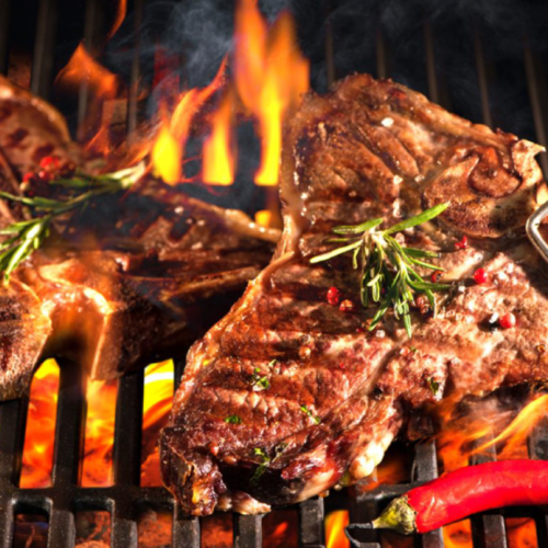 Carne asada con especias